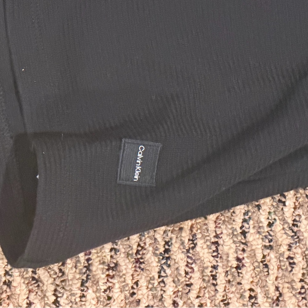 Calvin Klein Men's Striped Ribbed Pullover - Picture 5 of 11
